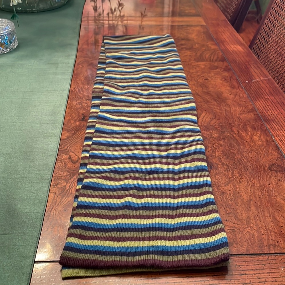 Echo Striped Scarf